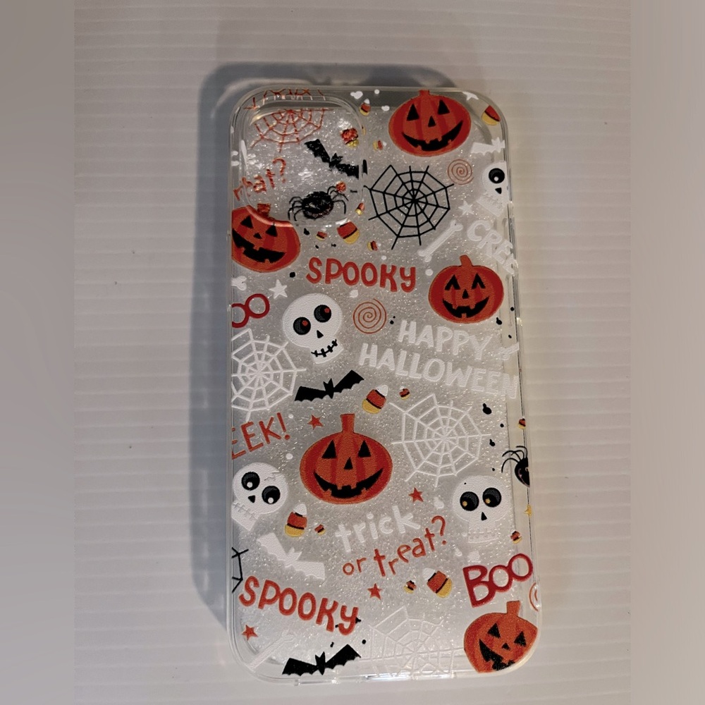 New Clear Halloween soft iPhone case for iPhone 12 mini